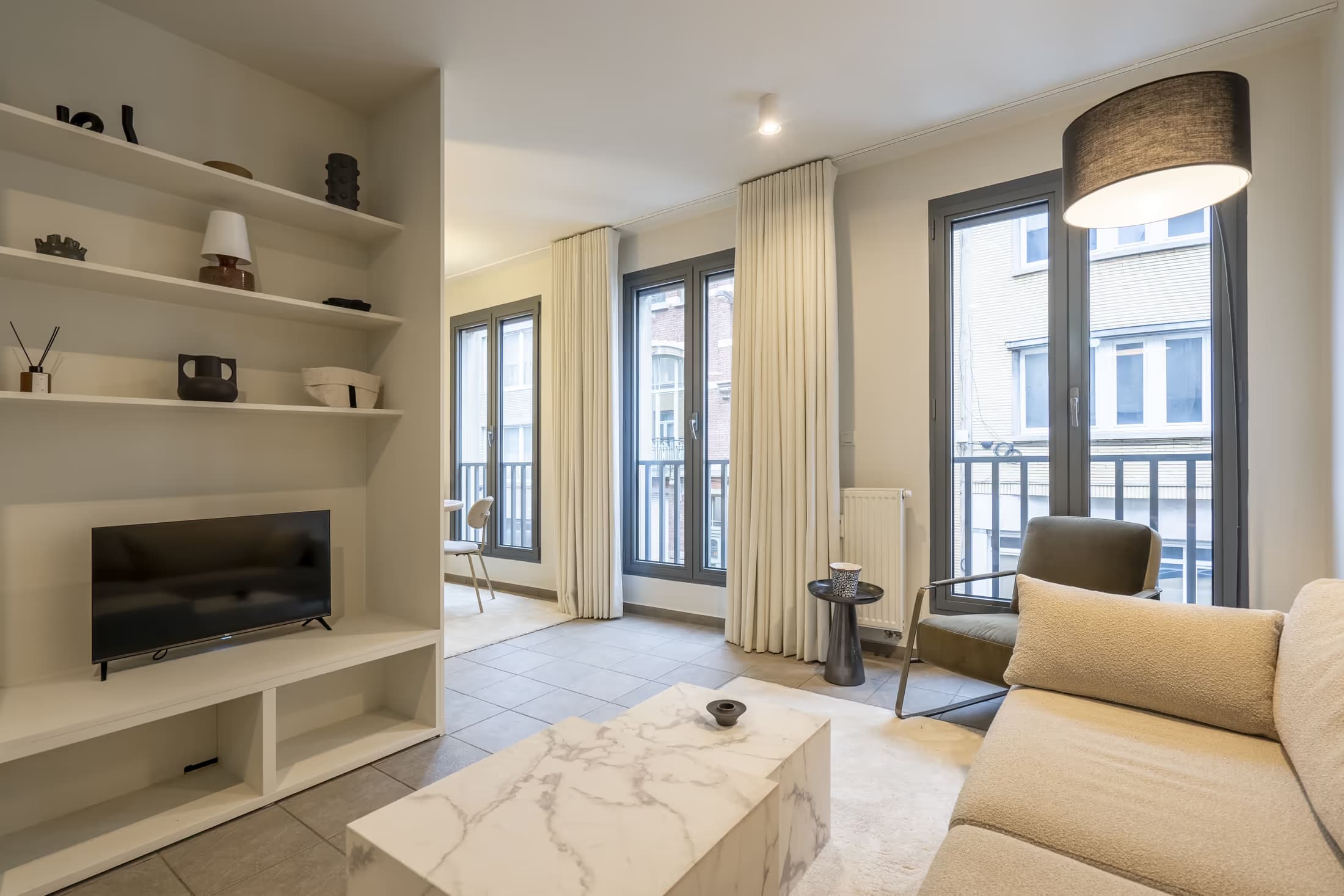 5. Studio, street-side